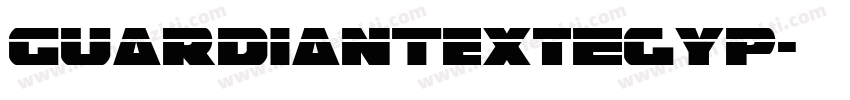 GuardianTextEgyp字体转换