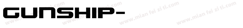 Gunship字体转换