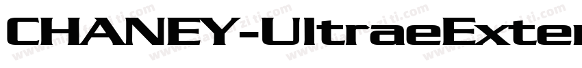 CHANEY-UltraeExtended字体转换
