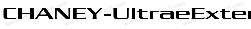 CHANEY-UltraeExtended字体转换