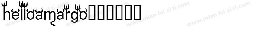 helloamargo字体转换