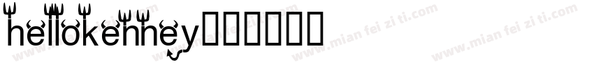 hellokenney字体转换