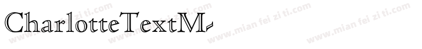 CharlotteTextM字体转换