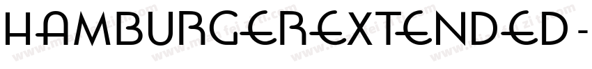 HamburgerExtended字体转换