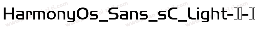 HarmonyOs_Sans_sC_Light-亮体字体转换