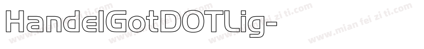 HandelGotDOTLig字体转换