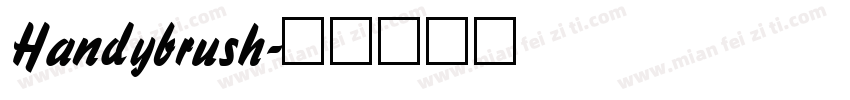 Handybrush字体转换