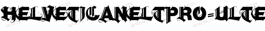 HELVETICANELTPRO-ULTEX字体转换