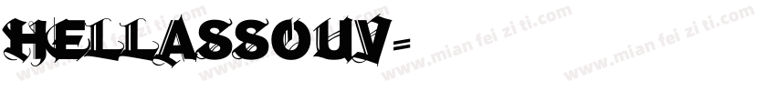 HellasSouv字体转换