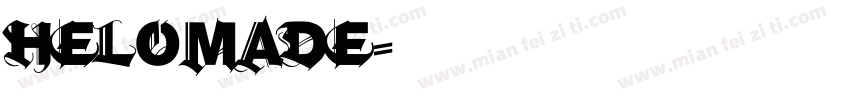 helomade字体转换