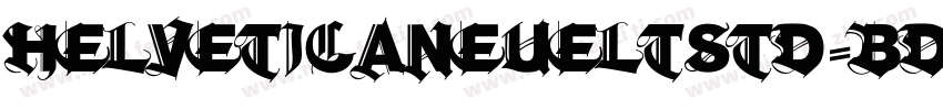 helveticaneueltstd-bdcn字体转换