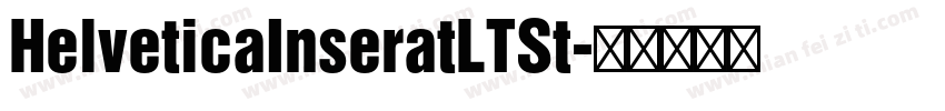 HelveticaInseratLTSt字体转换