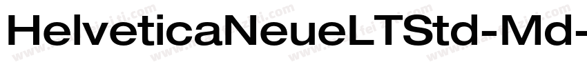 HelveticaNeueLTStd-Md字体转换
