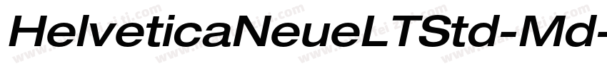 HelveticaNeueLTStd-Md字体转换