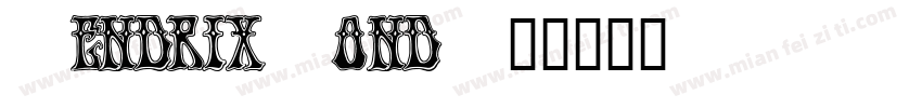 HendrixCond字体转换