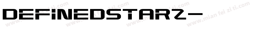 Definedstarz字体转换