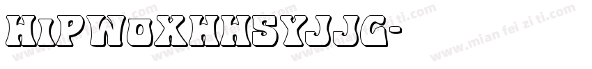 HiPWoXHHSYJJG字体转换
