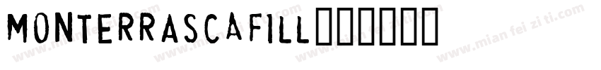 MonterraSCAFill字体转换