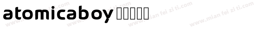 Atomicaboy字体转换
