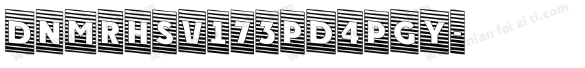 DNMrHsV173Pd4pgy字体转换
