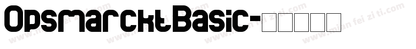 OpsmarcktBasic字体转换