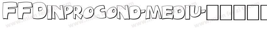 FFDinprocond-mediu字体转换
