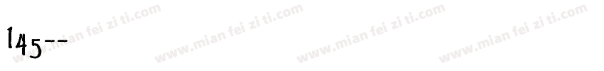 字145号-正酷雪花黑魂字体转换