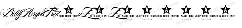 BillyArgelFont-vZ8Z字体转换