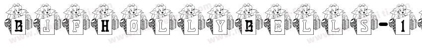 BjfHollyBells-17v字体转换