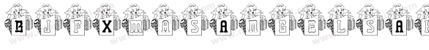 BjfXmasAngelsAh-v69字体转换