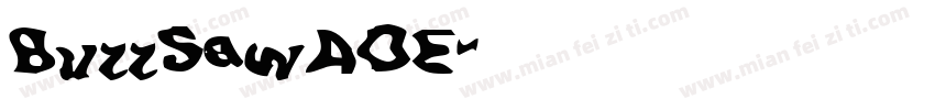 BuzzSawAOE字体转换