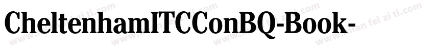 CheltenhamITCConBQ-Book字体转换