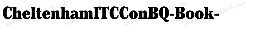 CheltenhamITCConBQ-Book字体转换