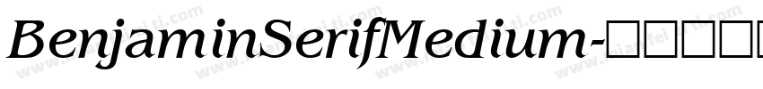 BenjaminSerifMedium字体转换 BenjaminSerifMedium字体转换