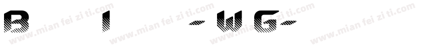 BeyondInfinity-zWrG字体转换