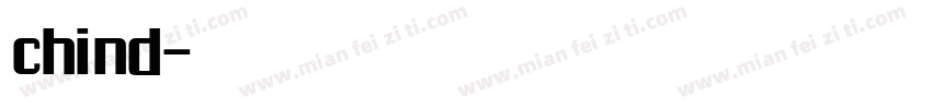 chind字体转换