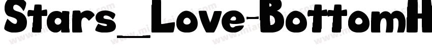 Stars_Love-BottomHea字体转换