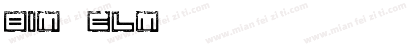 Bim-1ElM字体转换