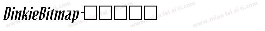 DinkieBitmap字体转换