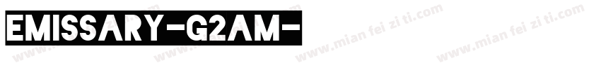 Emissary-G2am字体转换