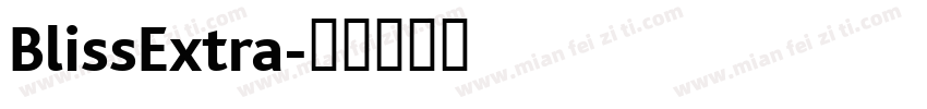 BlissExtra字体转换