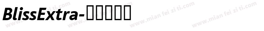 BlissExtra字体转换