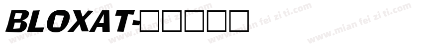 BLOXAT字体转换