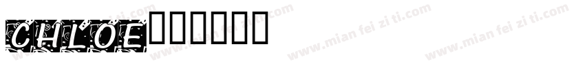 chloe字体转换