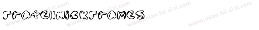 FratellNickFrames字体转换