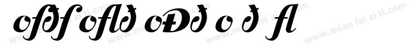 RosesBoleroDemoRegul字体转换