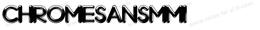 ChromeSansMMI字体转换