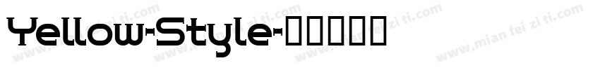 Yellow-Style字体转换