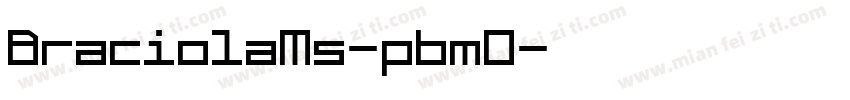 BraciolaMs-p6mO字体转换