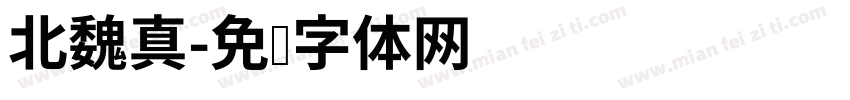 北魏真字体转换